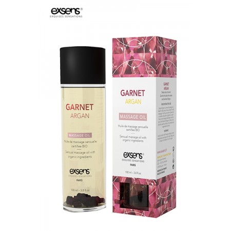 Huile massage BIO Grenat Argan - Exsens