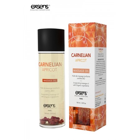 Huile massage BIO Cornaline Abricot - Exsens