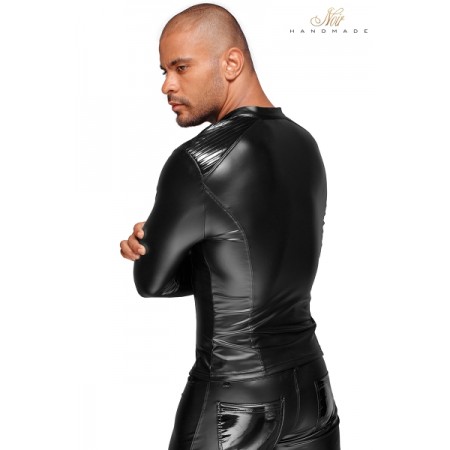 Blouson style biker H052