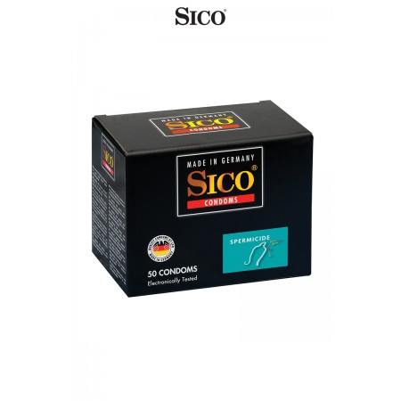 50 préservatifs Sico SPERMICIDE