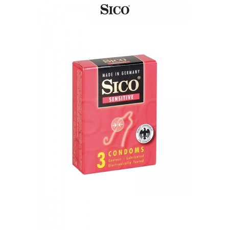 3 Préservatifs Sico SENSITIVE