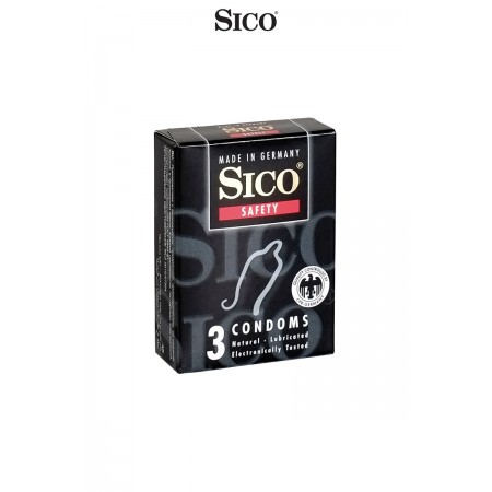 3 préservatifs Sico SAFETY