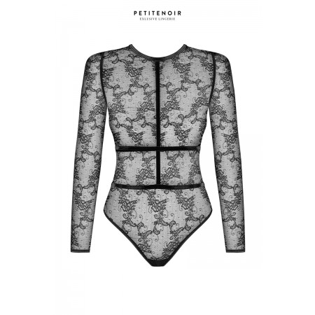 Body harnais dentelle et velours