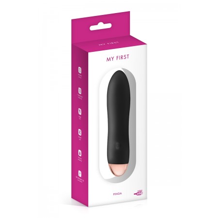 Vibromasseur rechargeable Pinga noir - My First