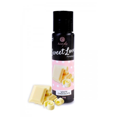 Lubrifiant comestible chocolat blanc - 60ml