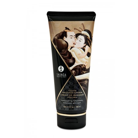  Crème de massage délectable chocolat enivrant -  Shunga